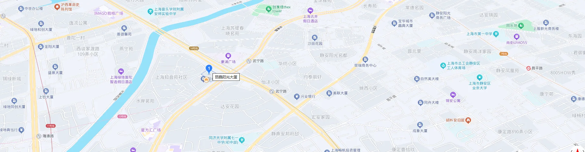 公司所在地图